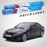 Cumpara ieftin Ștergătoare BMW Seria 3 (E90) Sedan Facelift 2009-2013 | Set Față Flat Premium &ndash; TeamCar&reg;