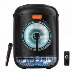 Boxa audio Bluetooth Smart Bass 6613, USB, LED, radio FM, microfon foto