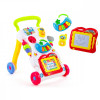 Antepremergator Baby First Step, Jucarii detasabile, tabla de scris, telefon, pian, toate detasabile, lumini si sunete, 45 cm inaltime, Oem