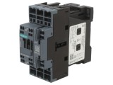 Contactor 3P 24VDC 17A cu Contacte Auxiliare NO NC