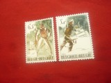 Serie Belgia 1964 - Razboinici - Costume , 2 valori