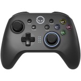 LORGAR TRIX-510, Gaming controller, Black, BT5.0 Controller with built-in 600mah battery, 1M Type-C charging cable ,6 axis motion sensor support ninte