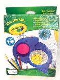Crayola Spiral Animal Kit Activitati 2 in 1 Desen Sabloane Animale +3 Ani