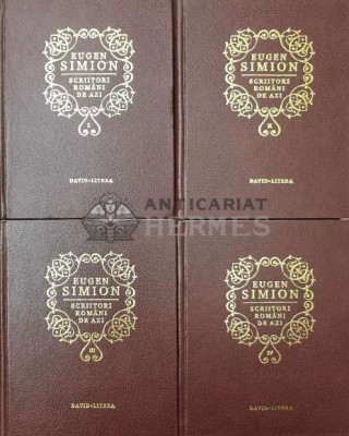 Scriitori romani de azi (4 volume) - 1998 - Eugen Simion (AA78) foto