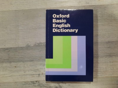 Oxford basic english dictionary de Shirley Burridge foto