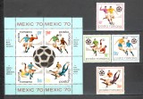 Romania.1970 C.M. de fotbal MEXIC ZR.356, Nestampilat