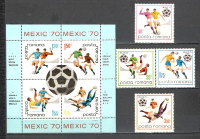 Romania.1970 C.M. de fotbal MEXIC ZR.356 foto