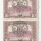 |Romania, Emisiunea Oradea, LP 20h/1919, Parlamentul, 10 lei, straif, MNH