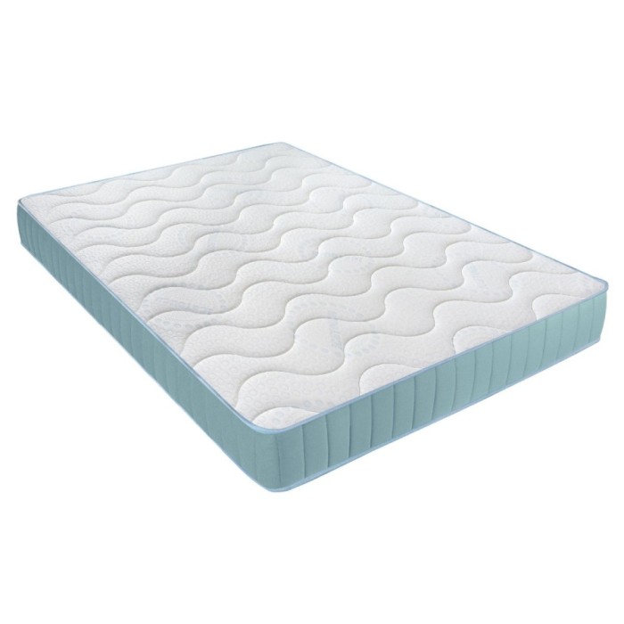 Saltea pat Bedora Pocket Ice Touch Cocos, ortopedica, 160 x 200 cm, cu arcuri + spuma poliuretanica + memory si cocos
