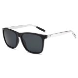 Cumpara ieftin Ochelari de soare unisex, SG058, Negru/Argintiu
