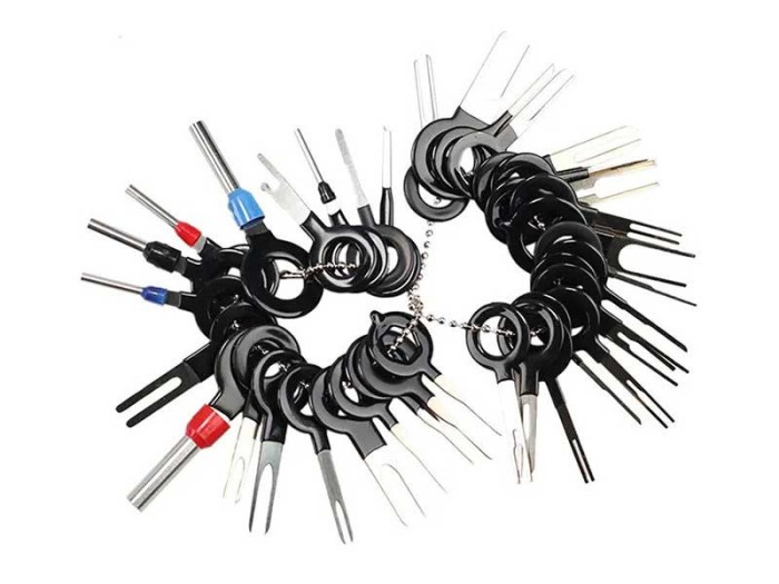 Set pentru deconectarea pinilor electrici, 36 elemente, cu carcasa de protectie