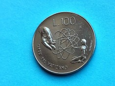 100 Lire 1983 Vatican-UNC-RAR foto
