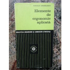 ELEMENTE DE ERGONOMIE APLICATA-VIRGILIU ANGHELESCU