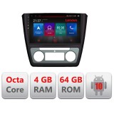 Navigatie dedicata Skoda Yeti 2009-2014 Android 10, 4+64GB, 4G