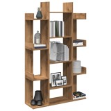 VidaXL Bibliotecă, Stejar artizanal, 86x25,5x140 cm, lemn prelucrat