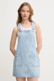 Pepe Jeans rochie din denim VESTA STUD mini, dreaptă, PL953720