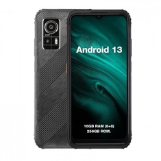 Telefon mobil AGM H6, Rugged, Ultra subtire, 4G, 6.56 , 50MP AI Dual Camera, 16GB RAM (8GB + 8GB extensibili), 256GB ROM, Android 13, NFC, 4900mAh, Du