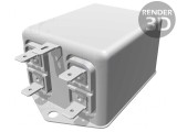 Filtru Anti-Interferențe Trifazic 440VAC 10A 100nF 60Hz