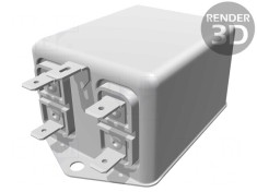 Filtru Anti-Interferențe Trifazic 440VAC 10A 100nF 60Hz