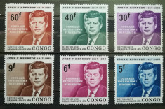 BC792, Congo 1964, serie J.F.Kennedy foto