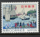 Japonia 1972 - Vama, vapoare, neuzat