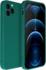 Husa de protectie din silicon pentru Samsung Galaxy S20 Plus, SoftTouch, interior microfibra, Verde Inchis, Oem