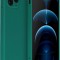 Husa de protectie din silicon pentru Samsung Galaxy A23, SoftTouch, interior microfibra, Verde Inchis