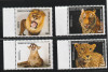 Togo 2016-Fauna,leopard,leu,pantera,tigru,serie 4 valori,MNH,Mi.7929-7932, Nestampilat