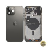 Capac Baterie Apple iPhone 13 Pro Max Cu Carcasa Mijloc Negru (Graphite) Swap