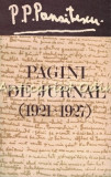 Cumpara ieftin Pagini De Jurnal (1921-1927) - P. P. Panaitescu - Tiraj: 2790 Exemplare