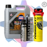 Pachet Motor Silentios : Ulei Liqui Moly 5W30 Protectie Ceramica Cera Tec (+ Spray Textar Cadou)