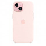 Cumpara ieftin Husa de protectie Apple Silicone Case cu MagSafe pentru iPhone 15 Plus, Light Pink