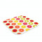 Set 6 Placi Sticla Protectie, Citrus, 16 x 16 cm