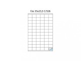 Etichete 72/A4 35 x 23,5 100/cutie