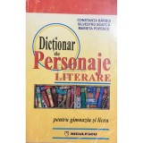 Constantin Barboi - Dictionar de personaje literare pentru gimnaziu si liceu (Editia: 1998)