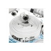 Furtun pentru apa irigatii tip pompier, 1" 20 metri 25 mm 8 bari, cu cuple incluse, Verke