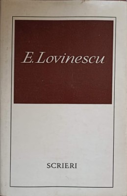 SCRIERI VOL.3 AQUAFORTE. ANEXA-EUGEN LOVINESCU foto