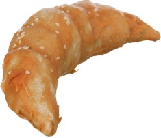 Trixie Recompensa pentru Caini, Denta Fun, Croissant cu Pui, 11 cm/ 80 g