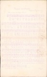 A2001 Marșul cercetașilor, muzica de A. Castaldi, litografie rom&acirc;nească de epocă, 1935