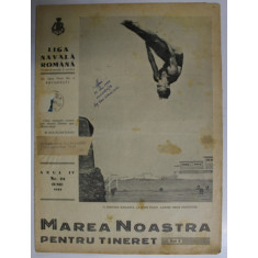 MAREA NOASTRA PENTRU TINERET , ORGANUL DE PROPAGANDA PENTRU TINERET AL &#039; LIGII NAVALE ROMANE &#039; , ANUL IV , NR. 24 , IUNIE , 1941