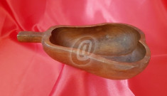 Bomboniera/suport din lemn, 19 cm foto