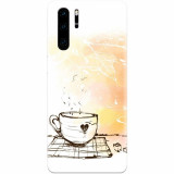 Husa silicon pentru Huawei P30 Pro, Coffe Love