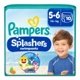 Cumpara ieftin Scutece pentru inot Splashers, Nr. 5-6, 14+ kg, 10 bucati, Pampers