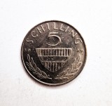 moneda AUSTRIA 5 Schilling 1979 _ km # 2889a