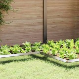 Cumpara ieftin Gard pentru melci Argintiu 10 x 10 x 25 cm Otel Galvanizat