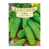 Seminte Castraveti Cornichon Krak F1 Agrosem, 8gr - Hibrid Timpuriu, Productiv, Rezistent Boli, Muraturi
