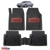 Covorașe Auto TeamCar&reg; Tip Tăviță Compatibile Ford Mondeo Mk3 (2000&ndash;2007) - Sedan Red, Cauciuc, Oem