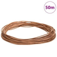 vidaXL Cord din Piele Maro &Oslash;2,5 mm x 5 m Piele 42022021