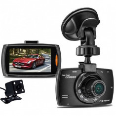 Camera auto DVR iUni Dash G30, Double Cam, Display 2.7 inch IPS, Full HD, Night Vision, Senzor G foto