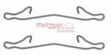 Set accesorii, placute frana FORD FUSION (JU) (2002 - 2012) METZGER 109-1121